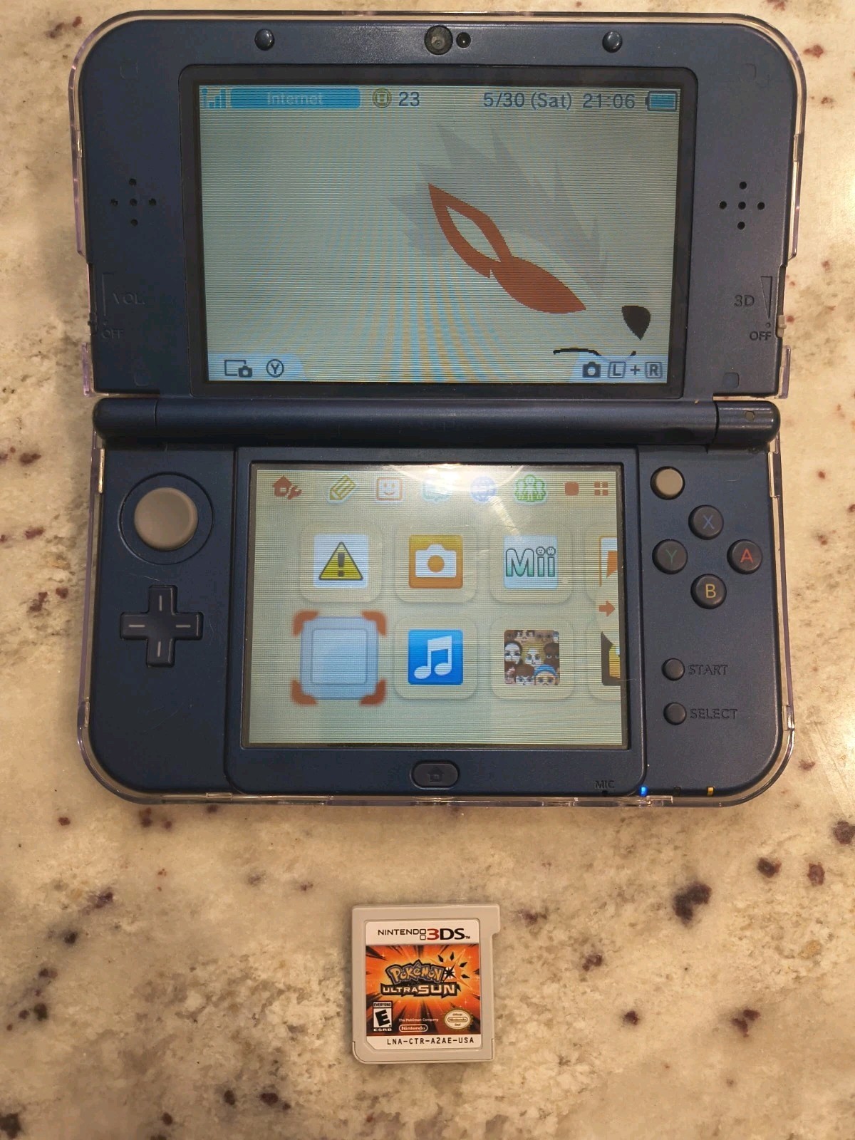 new Nintendo 3DS XL Galaxy Purple Edition System pokemon ultra sun bundle