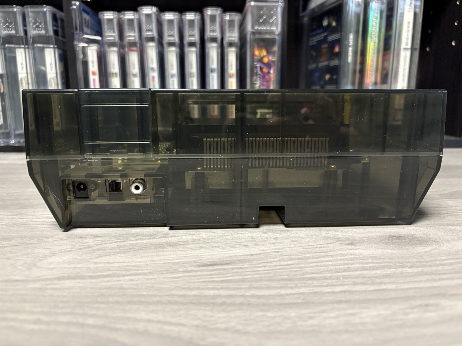 NES Custom Transparent Black Nintendo NES Console Very Nice!