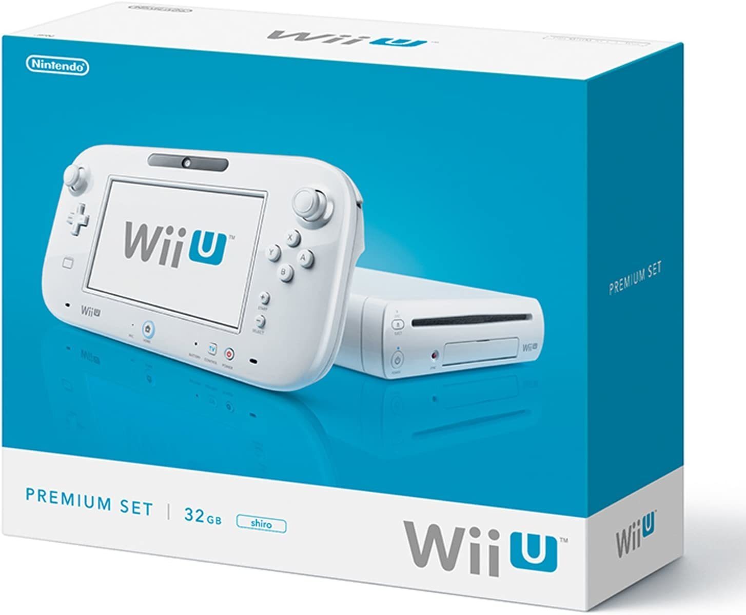Nintendo Wii U Premium Set shiro WUP-S-WAFC Japanese Ver. JP