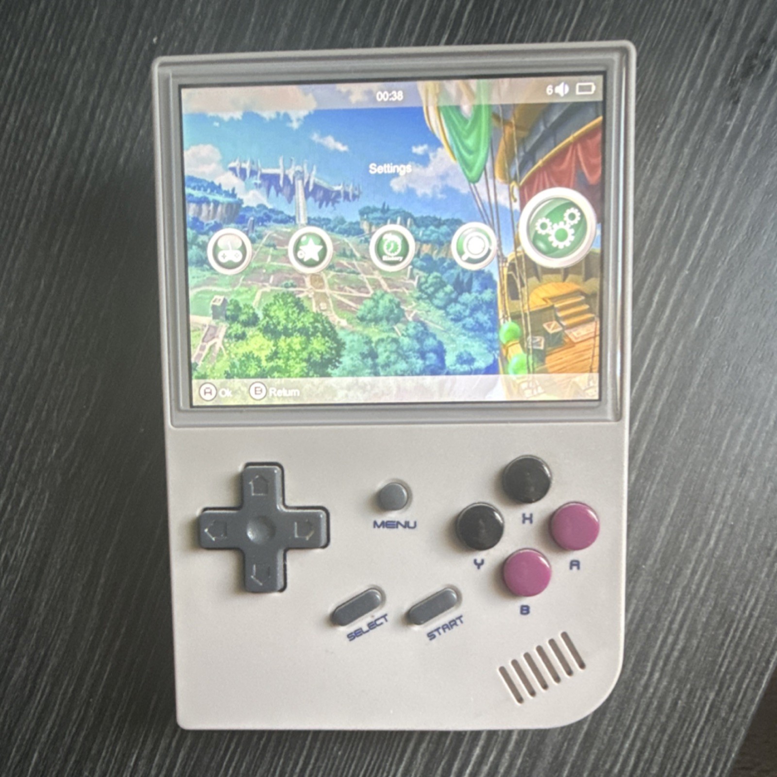Anbernic RG35XX Gray Handheld OVER 100+ Games