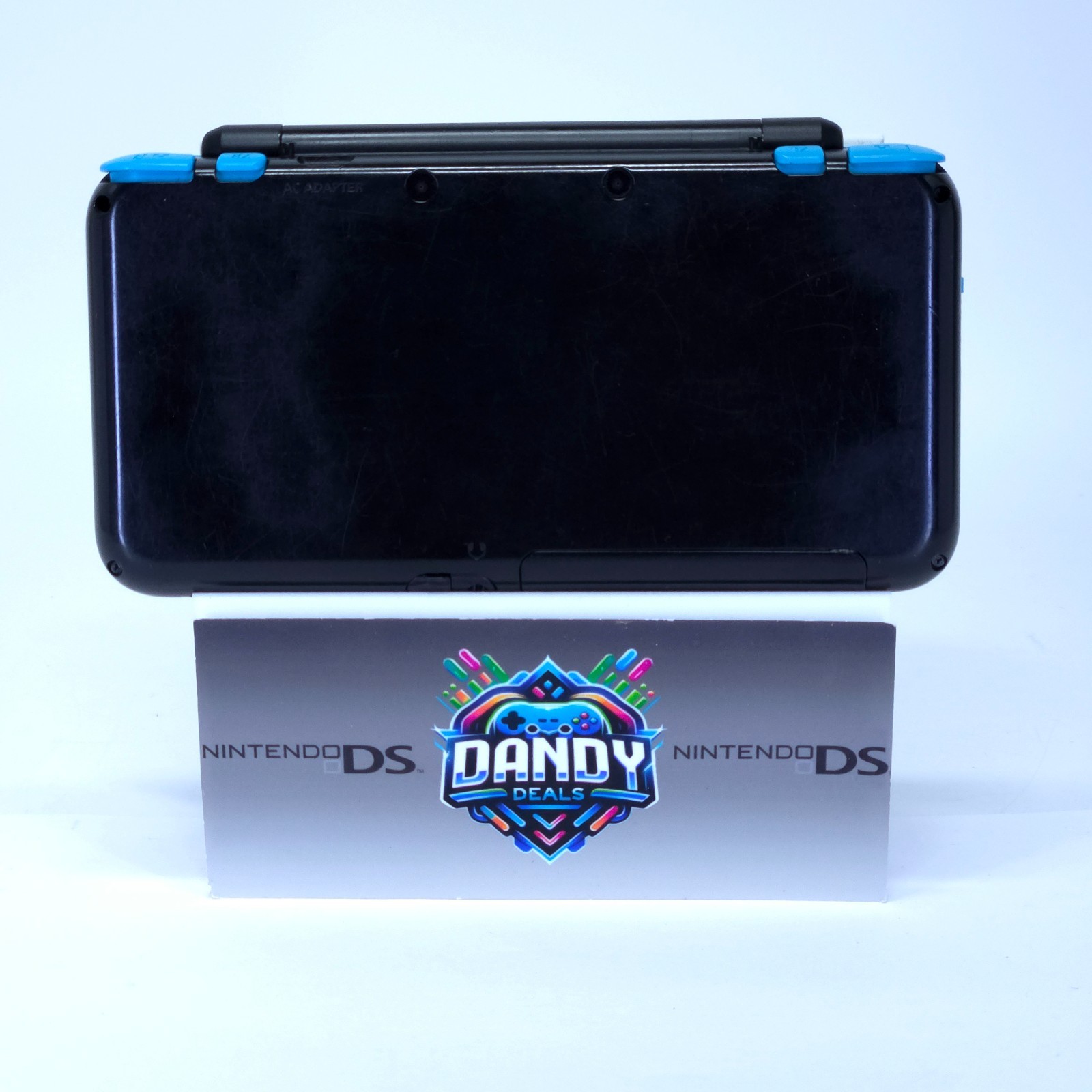 2DS LL Console Nintendo System Turquoise Japan Region W/ 4Gb Sd + Charger