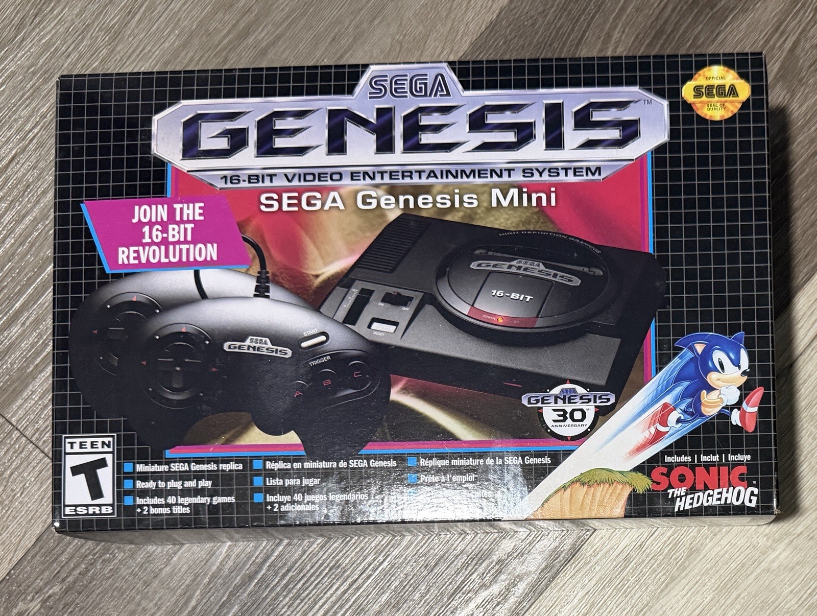 SEGA Genesis Mini Game Console Factory Sealed