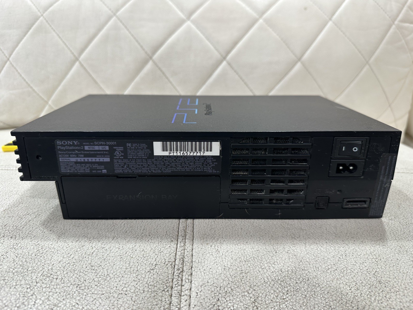 SONY PlayStation 2 Fat Console with Controller, Memory Card, Cables, and 4 Games
