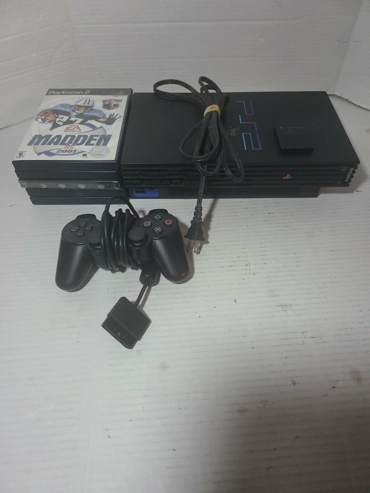 Sony PS2 Video Game System PlayStation 2 Console Complete Original + DualShock 2