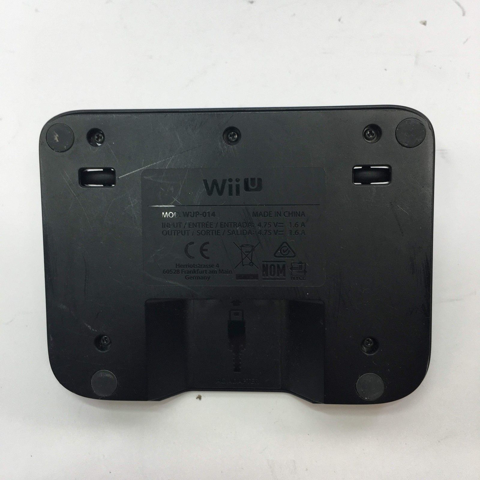 Nintendo Wii U Video Game Console Black CIB Tested and Working w Both Games