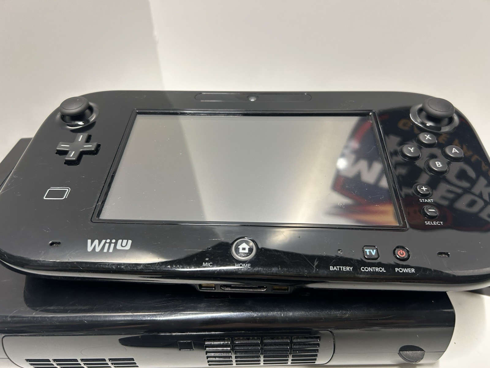 Nintendo Wii U 32GB Black Console Plus 4 Games – Working – Same Day Shipping