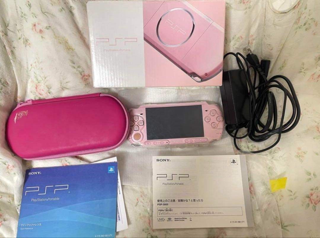 Sony PSP 3000 ZP Blossom PlayStation Portable Console Japan
