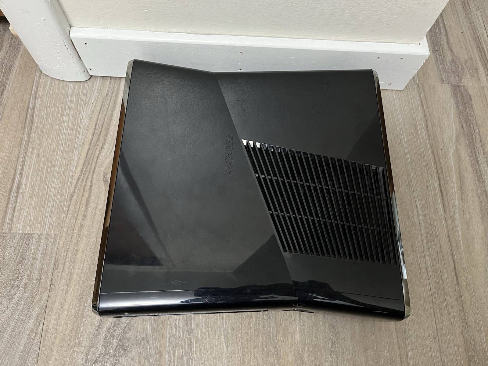 Xbox 360 Slim Black Console 250GB Tested Working