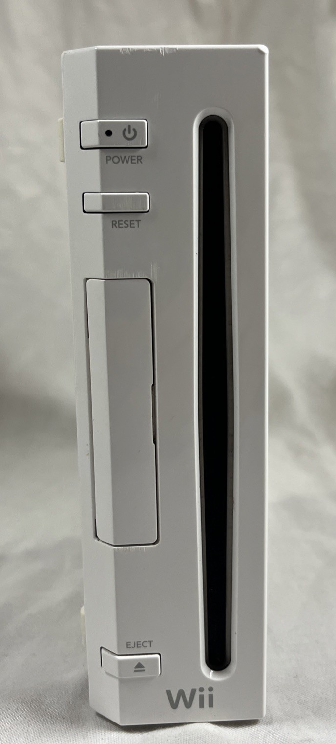Nintendo Wii System Console Only White RVL-001 GameCube Tested/Working Free S&H