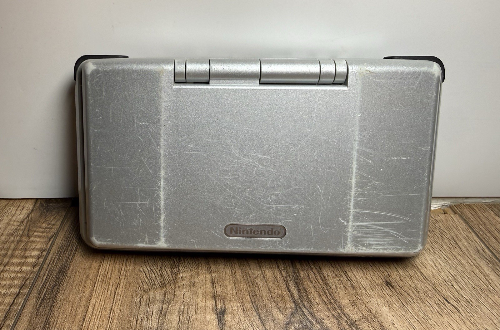 Nintendo DS Original (Titanium Silver, NTR-001) – FOR PARTS OR REPAIR – NO POWER