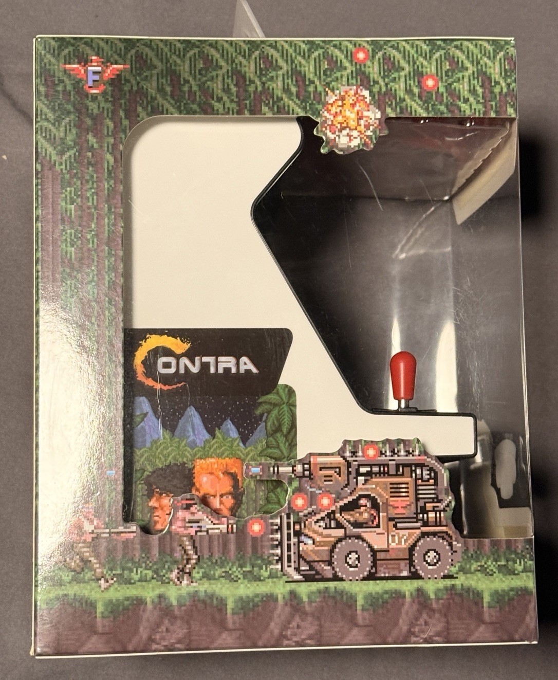 NEW SEALED My Arcade Micro Player Contra Retro Mini Arcade Machine Grey Black