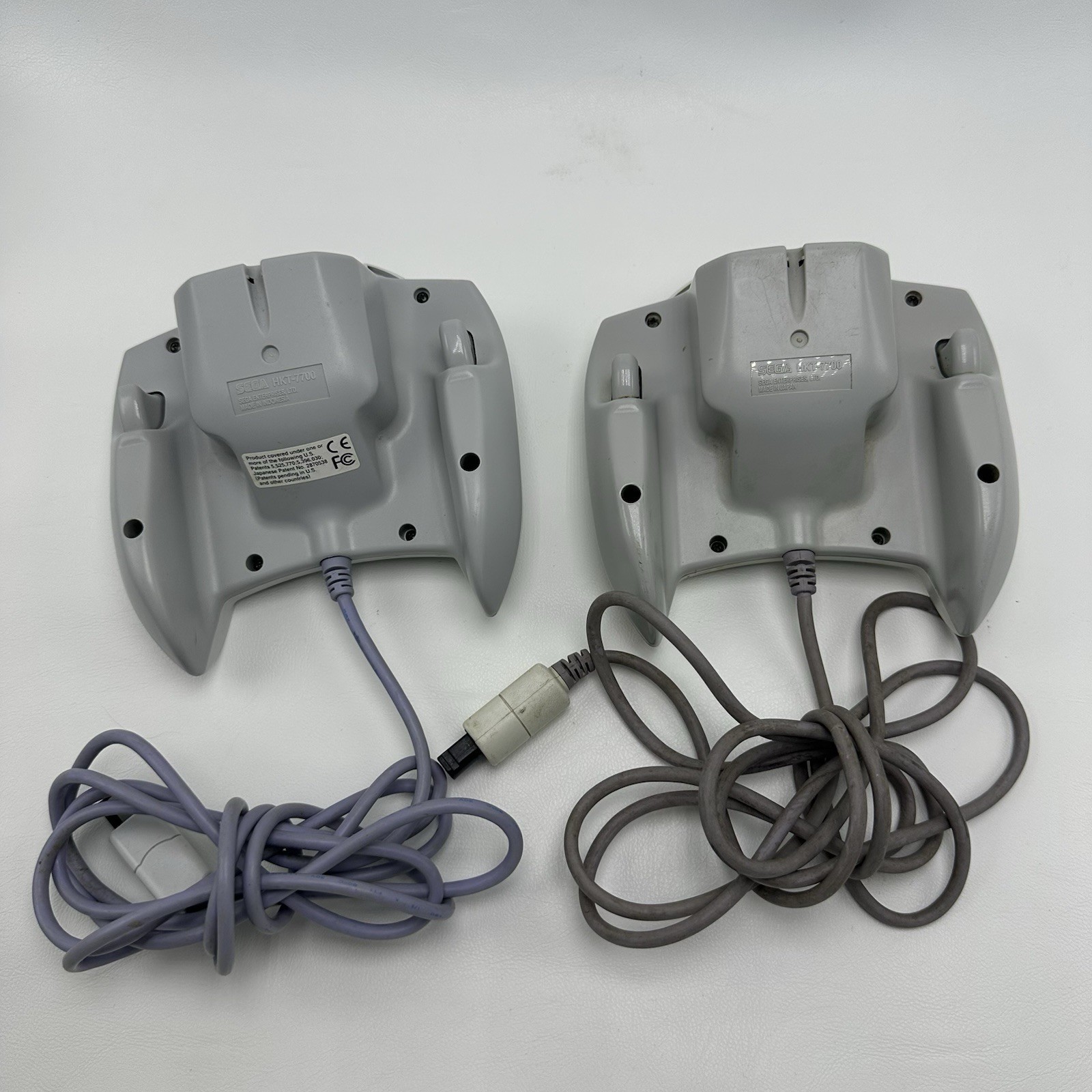 SEGA Dreamcast Console 2 Controllers Tested/Works See Description For Details