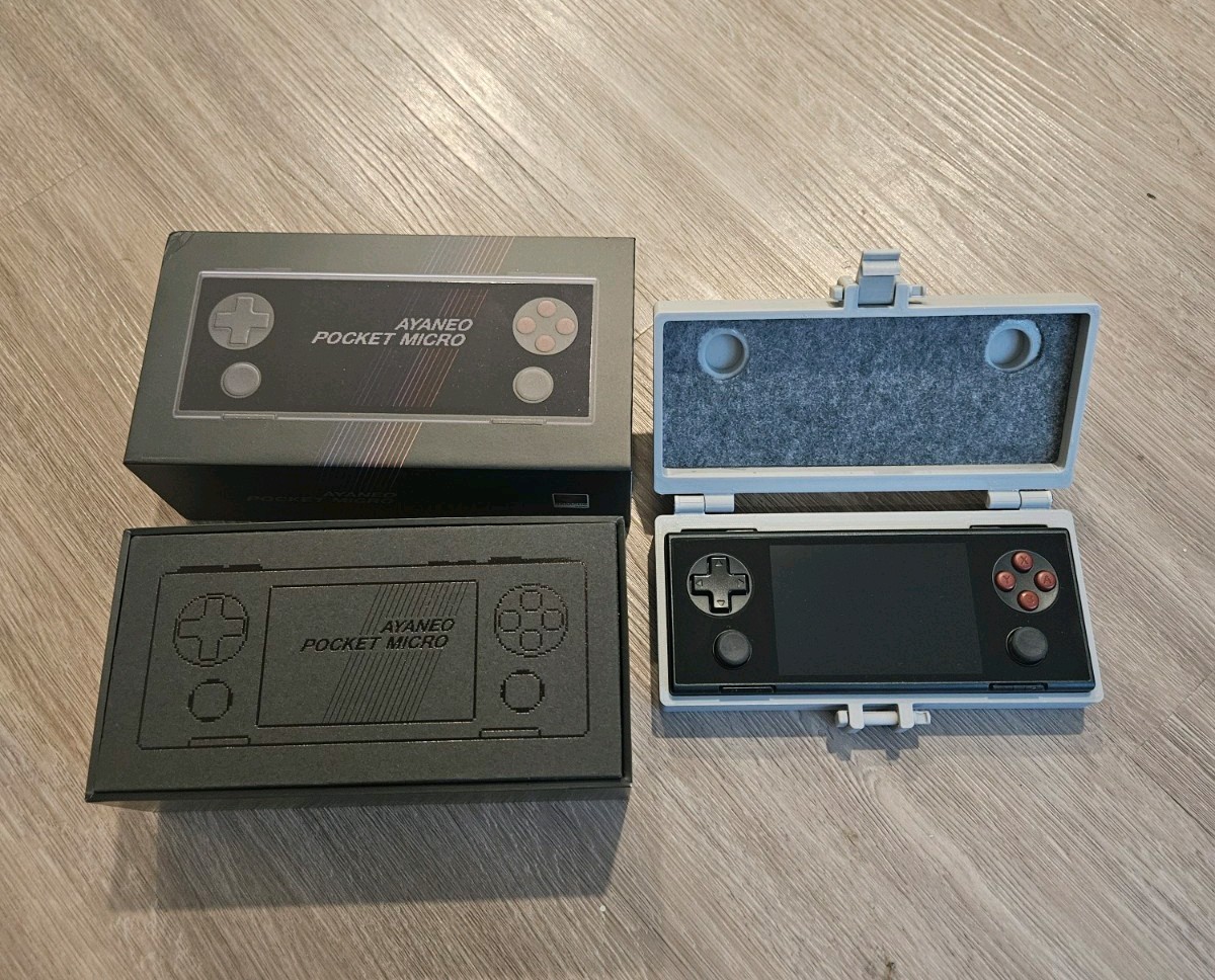 AYANEO Pocket Micro Android Handheld Console 8GB/256GB Black