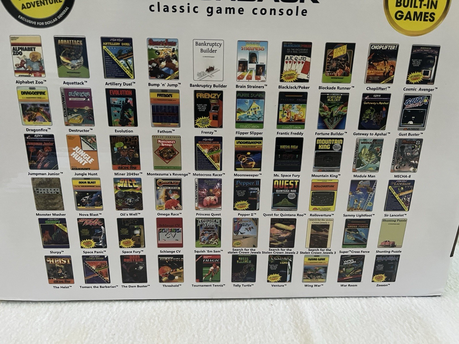 ColecoVision Flashback Classic Game Console w/ 61 Built In Games Good Condition