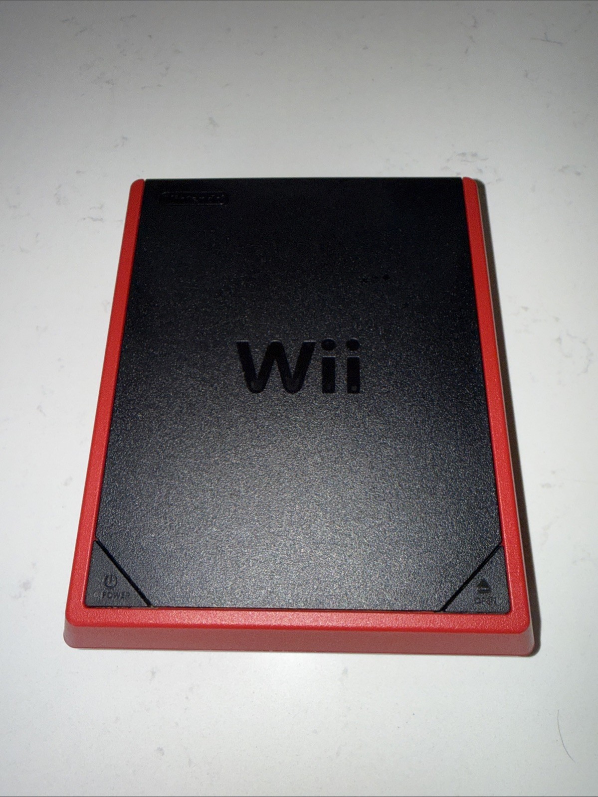 Nintendo Wii Mini Red RVL-201 REPLACEMENT Console Only WORKS PERFECT LOOK