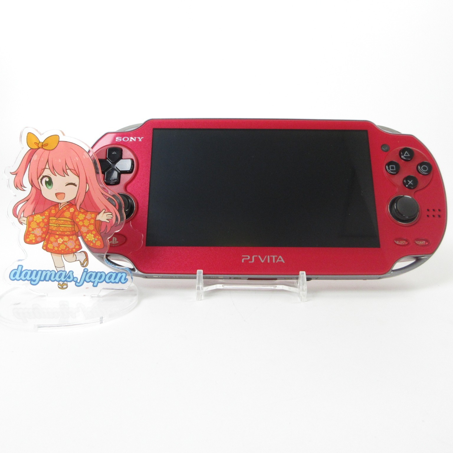 【Excellent】Sony PS Vita PCH-1000 Cosmic Red Wi-Fi Model Console only #NET0514/02