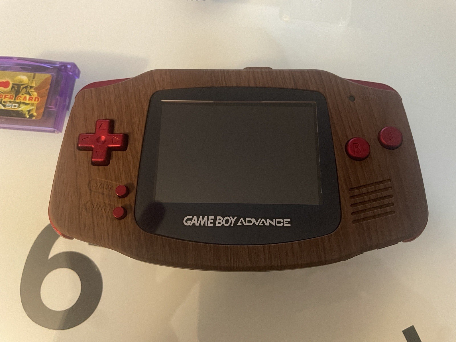 Game Boy Advance CUSTOM USB C Charging With Sd Cards And Yea