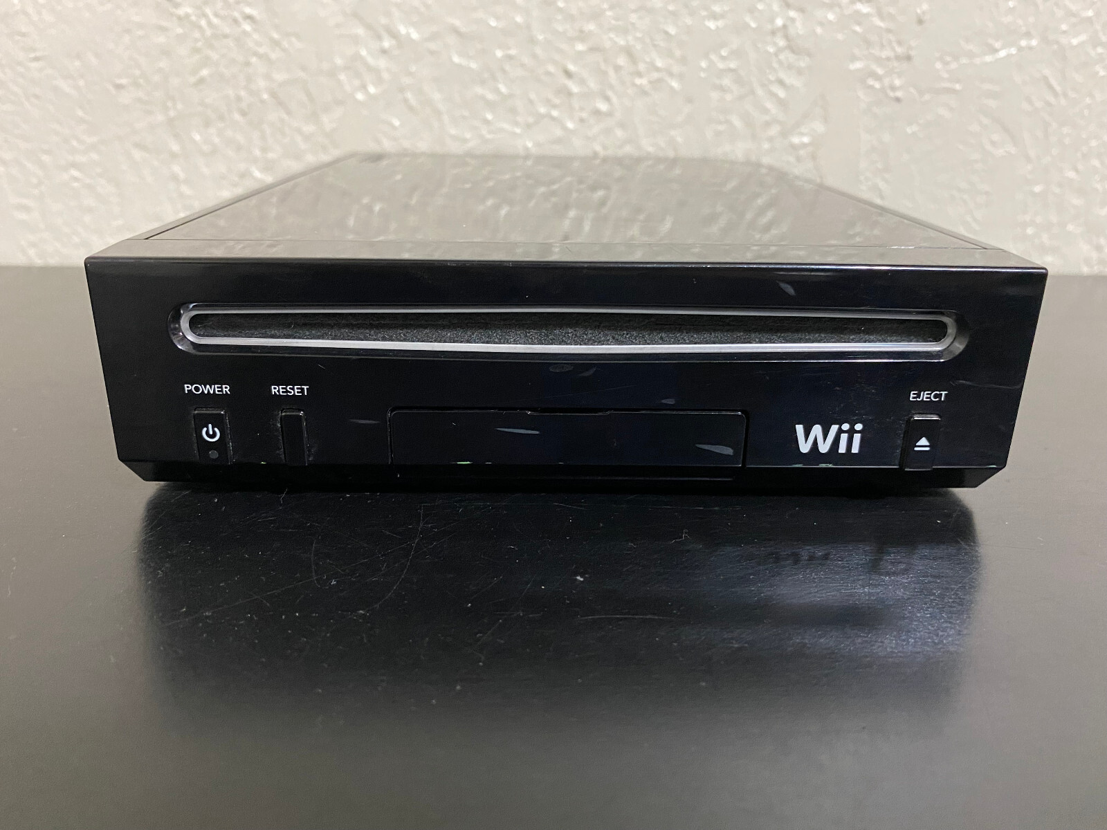 Nintendo Wii Family Edition RVL-101 512MB Black Console Tested Works