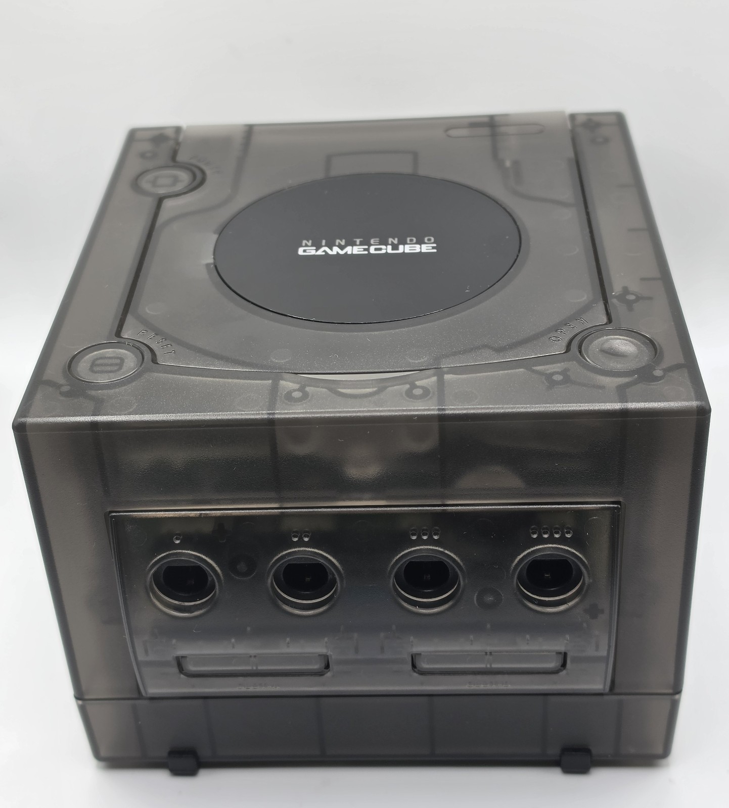 Nintendo GameCube NEW Black Transparent & Controller shell Fully Recapped