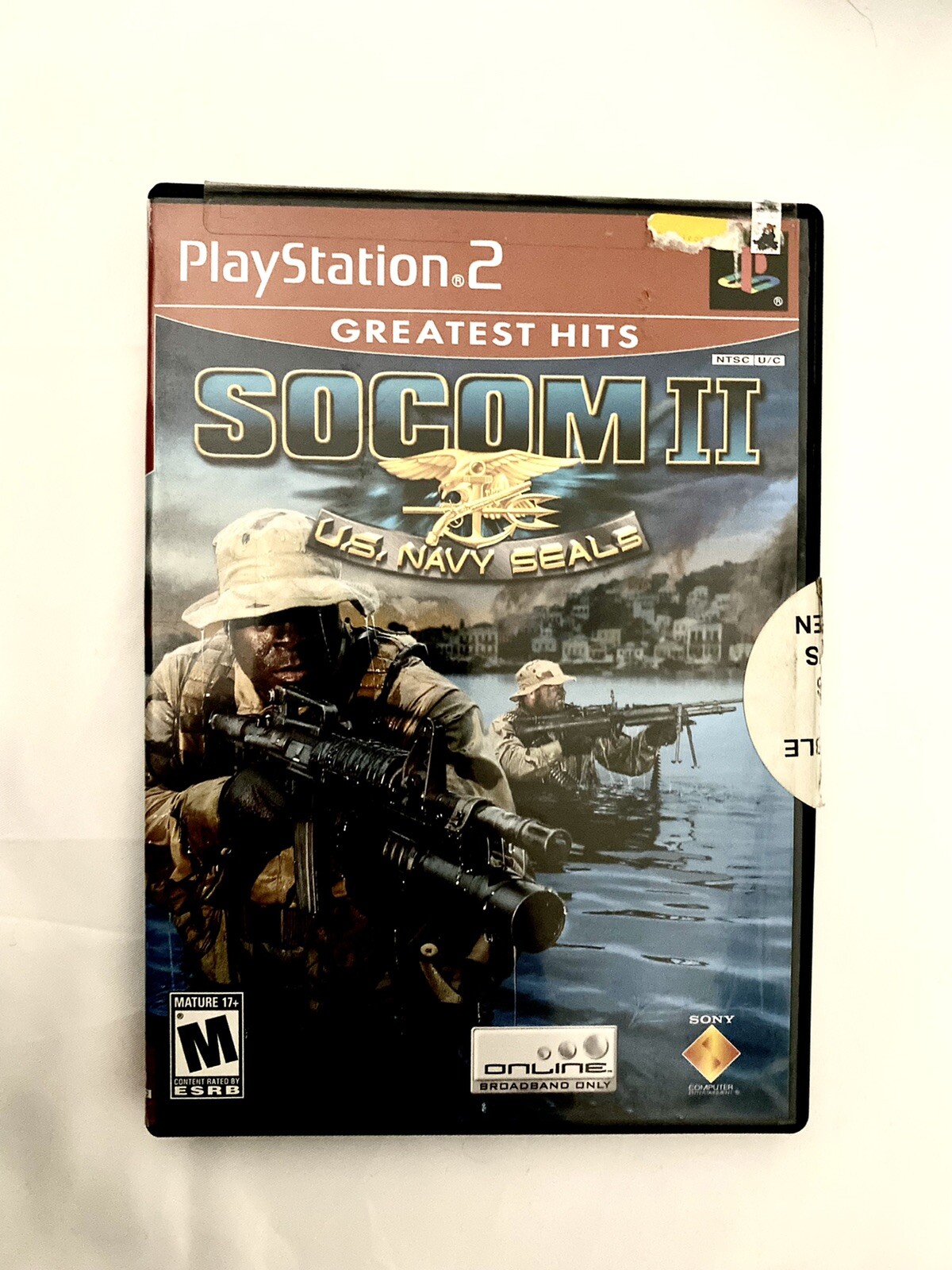 Sony Ps2 Bundle! Uncludes 2 Games, A Powseed Cord, And A Controller