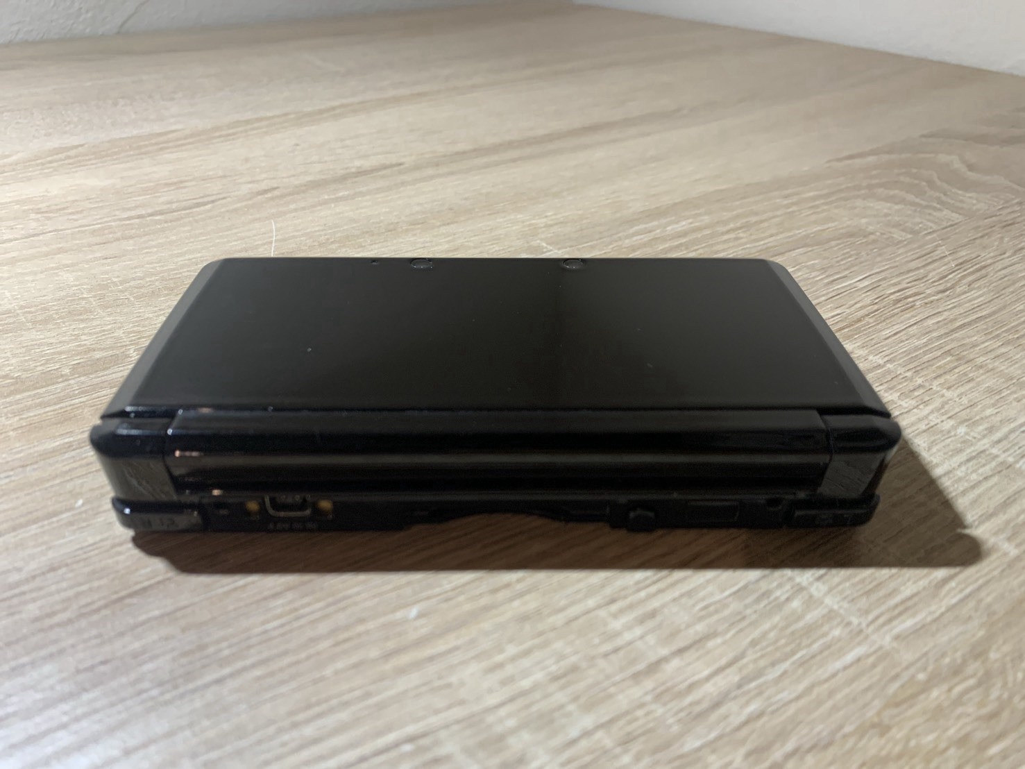 0793 Nintendo 3DS Clear Black Good TESTED
