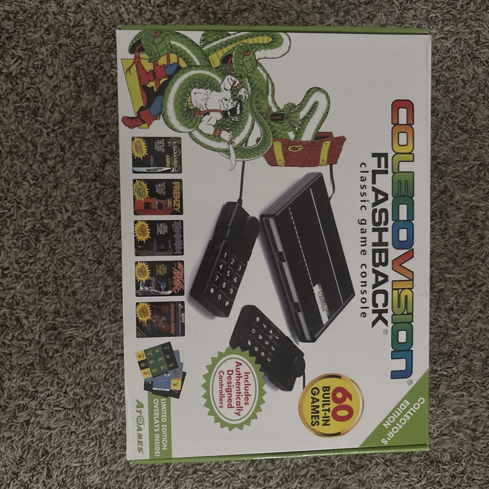 Colecovision Flashback Classic Game Console 60 Games Collector’s Edition CV450