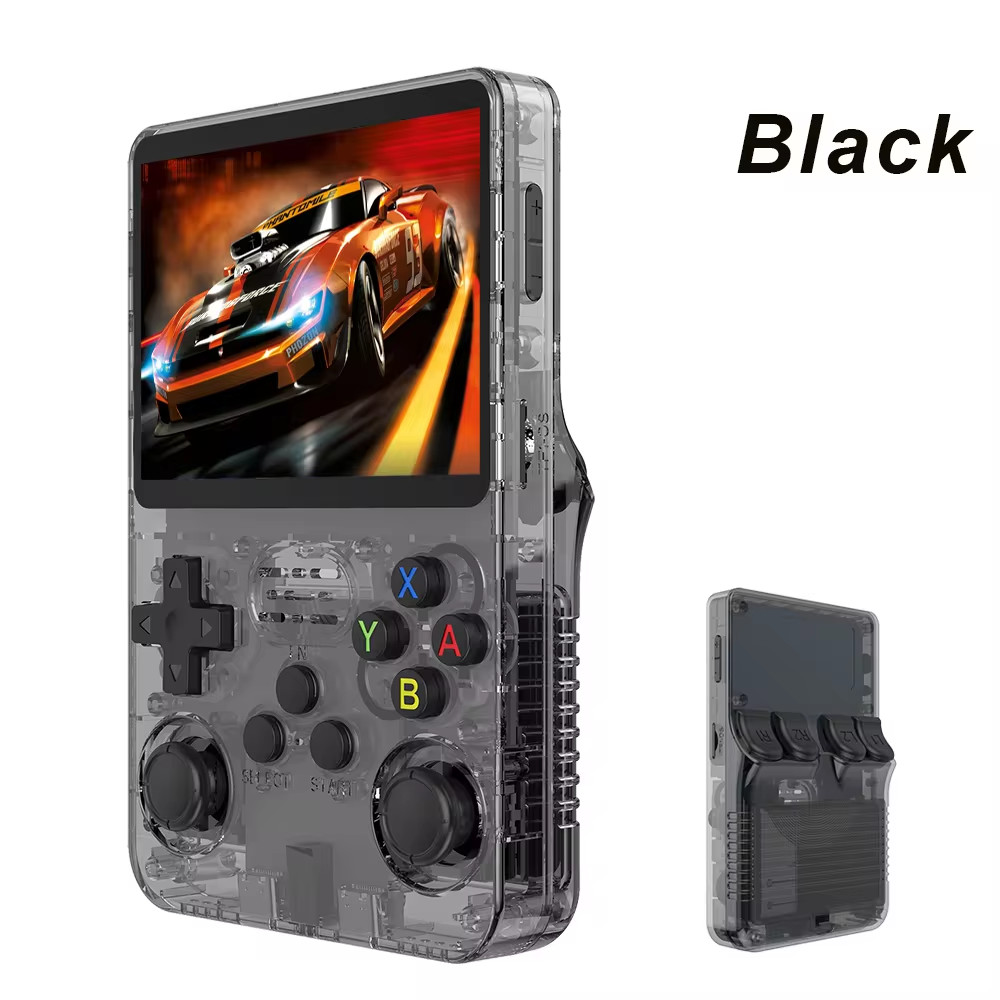 R36S Retro Handheld Video Game Console Linux System 3.5 Inch IPS Screen R35S Pro