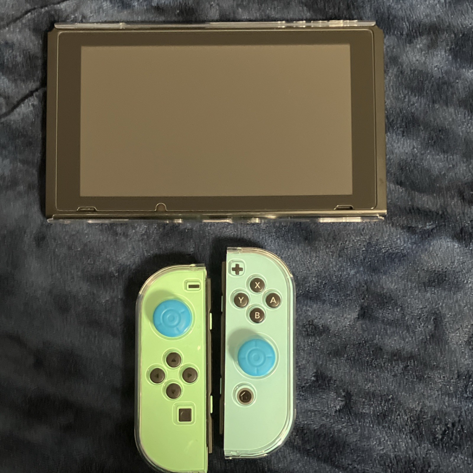 Nintendo Switch Console Green Blue Joy-Con Wi-Fi Internet Browsing HDMI USB-C