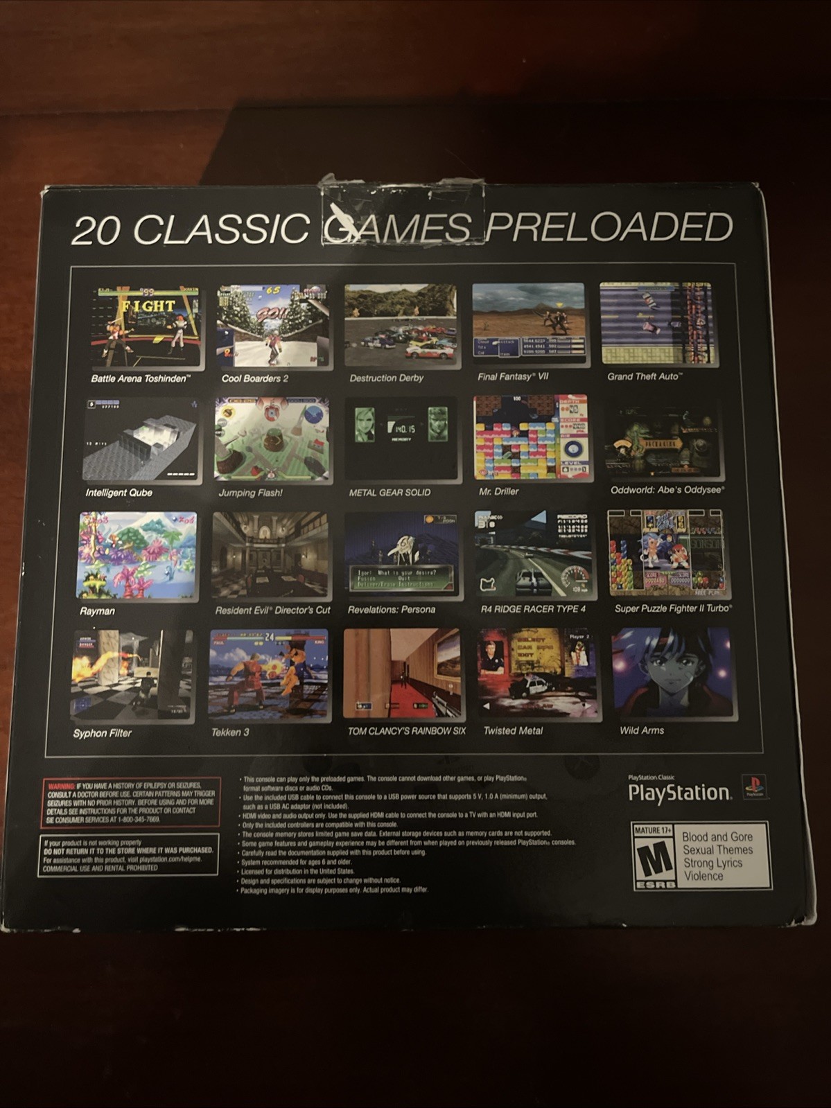 Sony PlayStation Classic Gray Console (3003868)