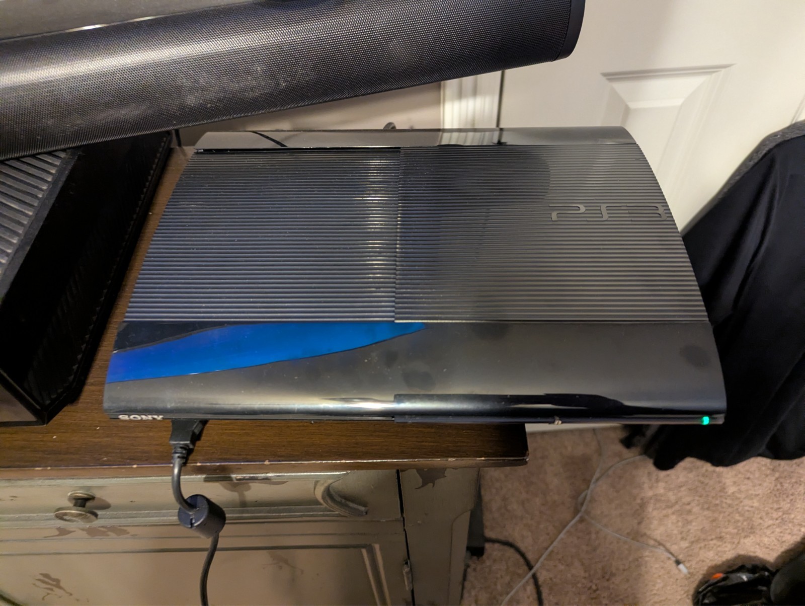 Sony PlayStation 3 (PS3) Super Slim 250GB Console – Working! 4.93 FW