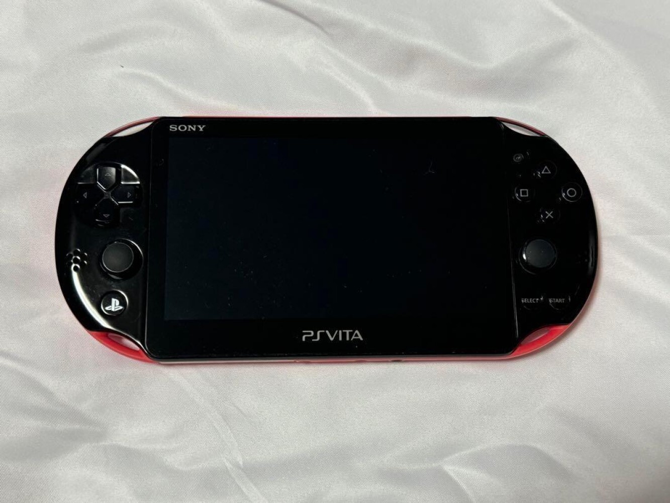 PS Vita Pink Black PCH 2000 ZA15 PSV Slim Console Good Condition Tested