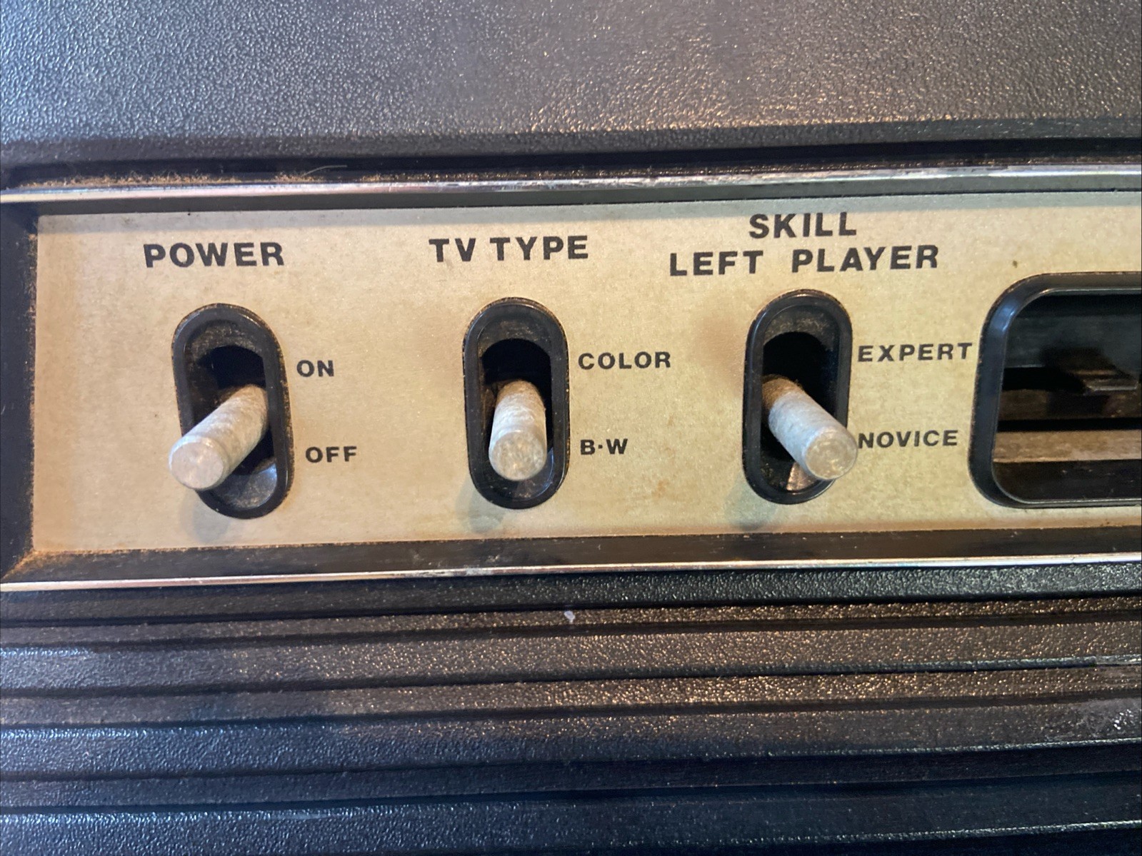 Atari 2600 Sears Tele Games 6 Switch Console FOR PARTS Or REPAIR ONLY W/Adaptor