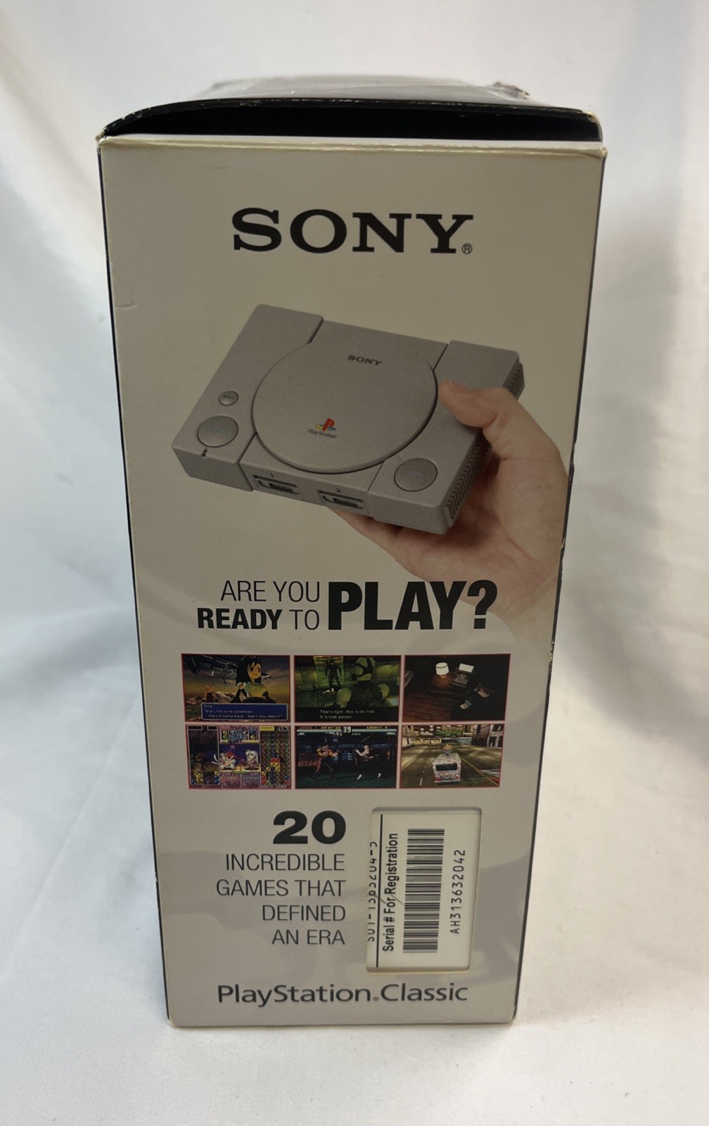 (Box Only) Sony PlayStation Classic Mini 2018 Edition Video Game Console PS1