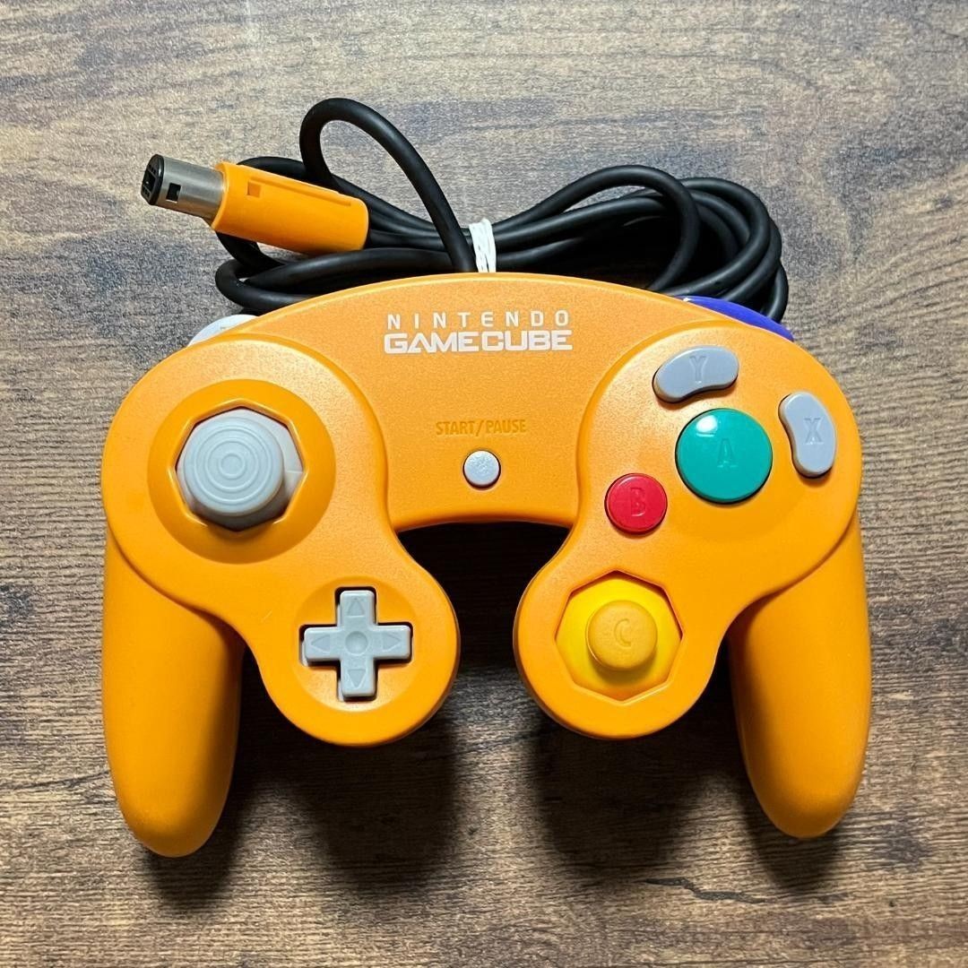 Nintendo GameCube Console Orange NTSC-J Japanese System Tested