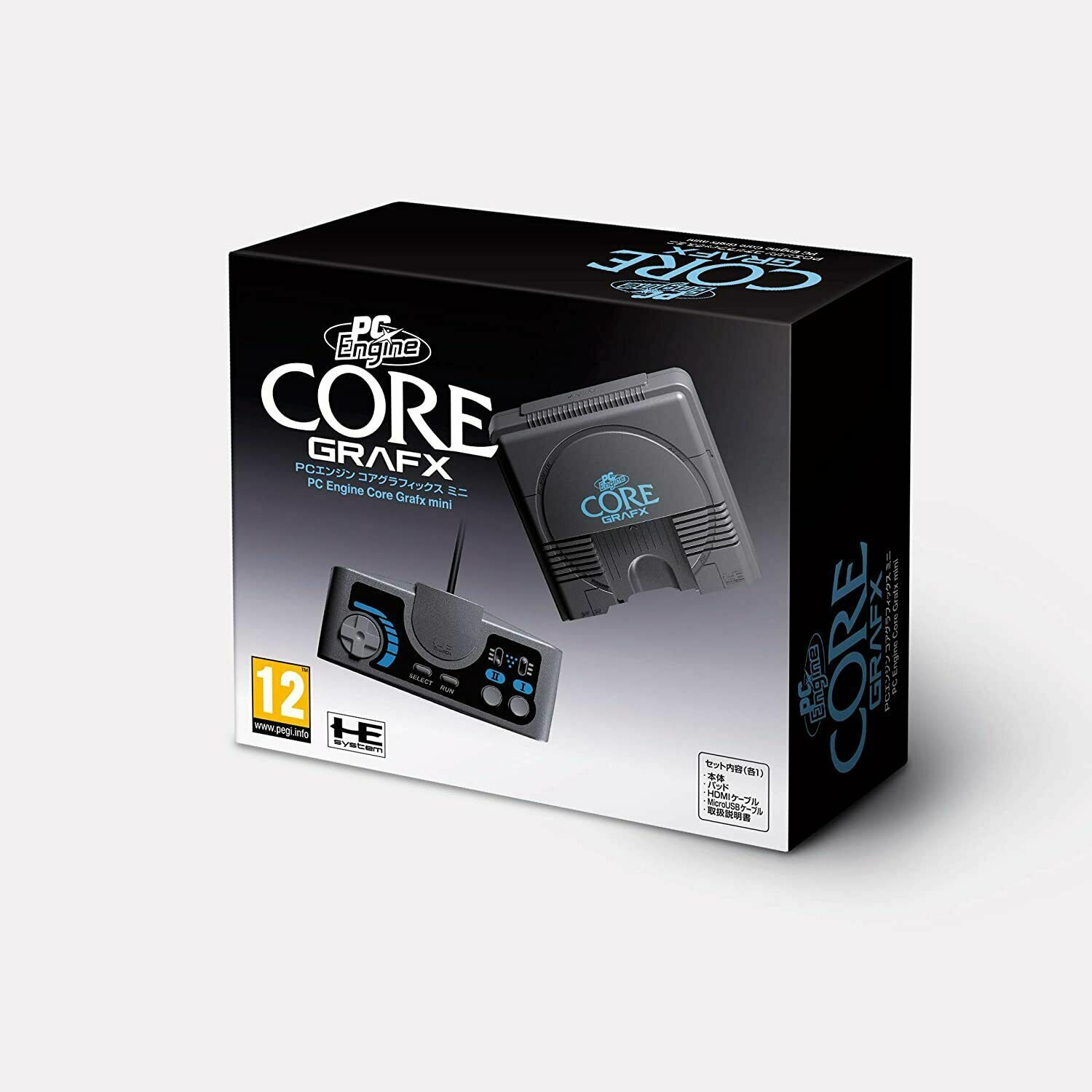 KONAMI Core Grafx mini HDMI Game Console – EU Version of PC Engine TurbografX-16