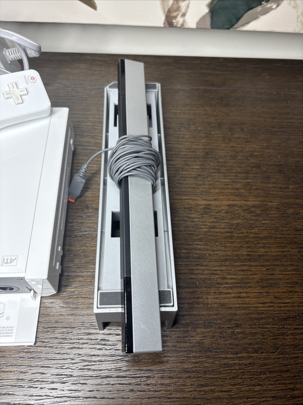 Nintendo Wii Backwards GameCube Compatible Console (RVL-001) + OEM Cables Tested