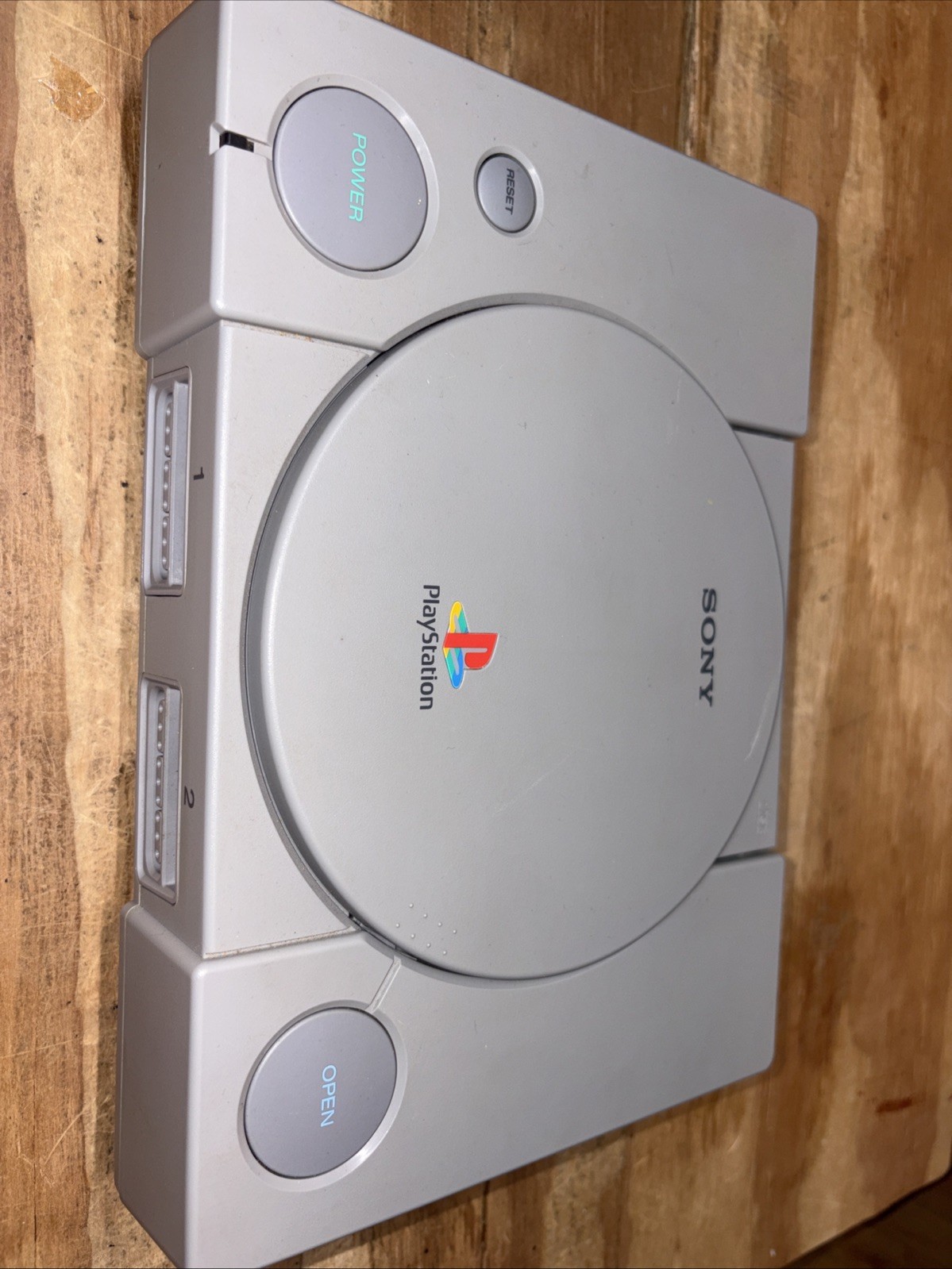 Sony PlayStation 1 PS1 SCPH-5501 Console w/ Cords & OEM Controller TESTED WORKS!