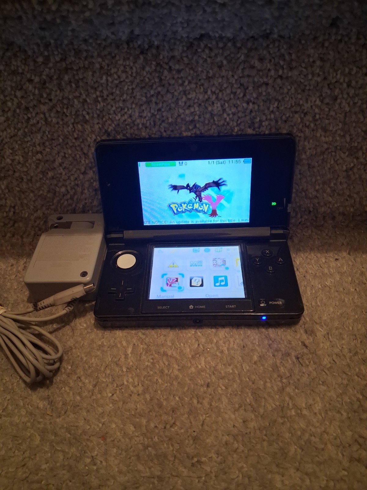 Nintendo 3DS 2GB Handheld System – Cosmo Black