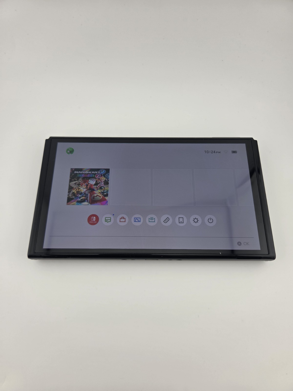 Nintendo Switch OLED – HEG-001 Game Console – Tablet Only – Mint Screen