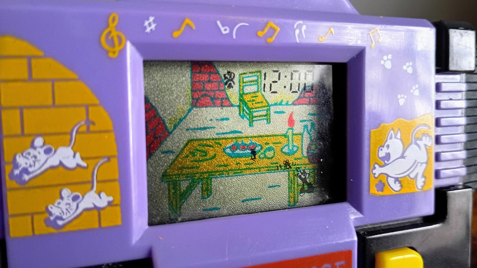 SUPER RARE ✅ LCD Cat And Mice Handheld Game Retro 90’s Generic Gem