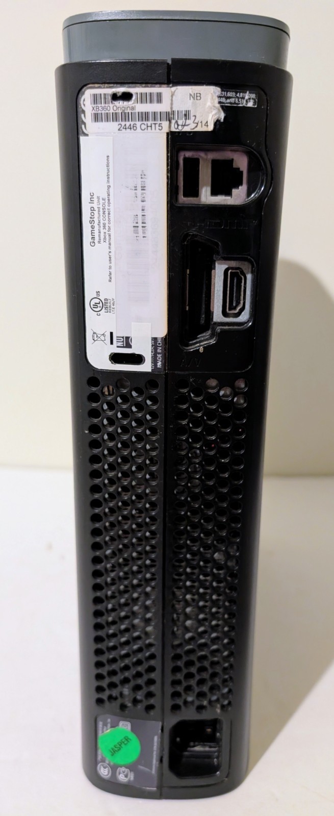 XBOX 360 Complete with Controller Power Cables 60gb Tested 2 Games Call Of Duty