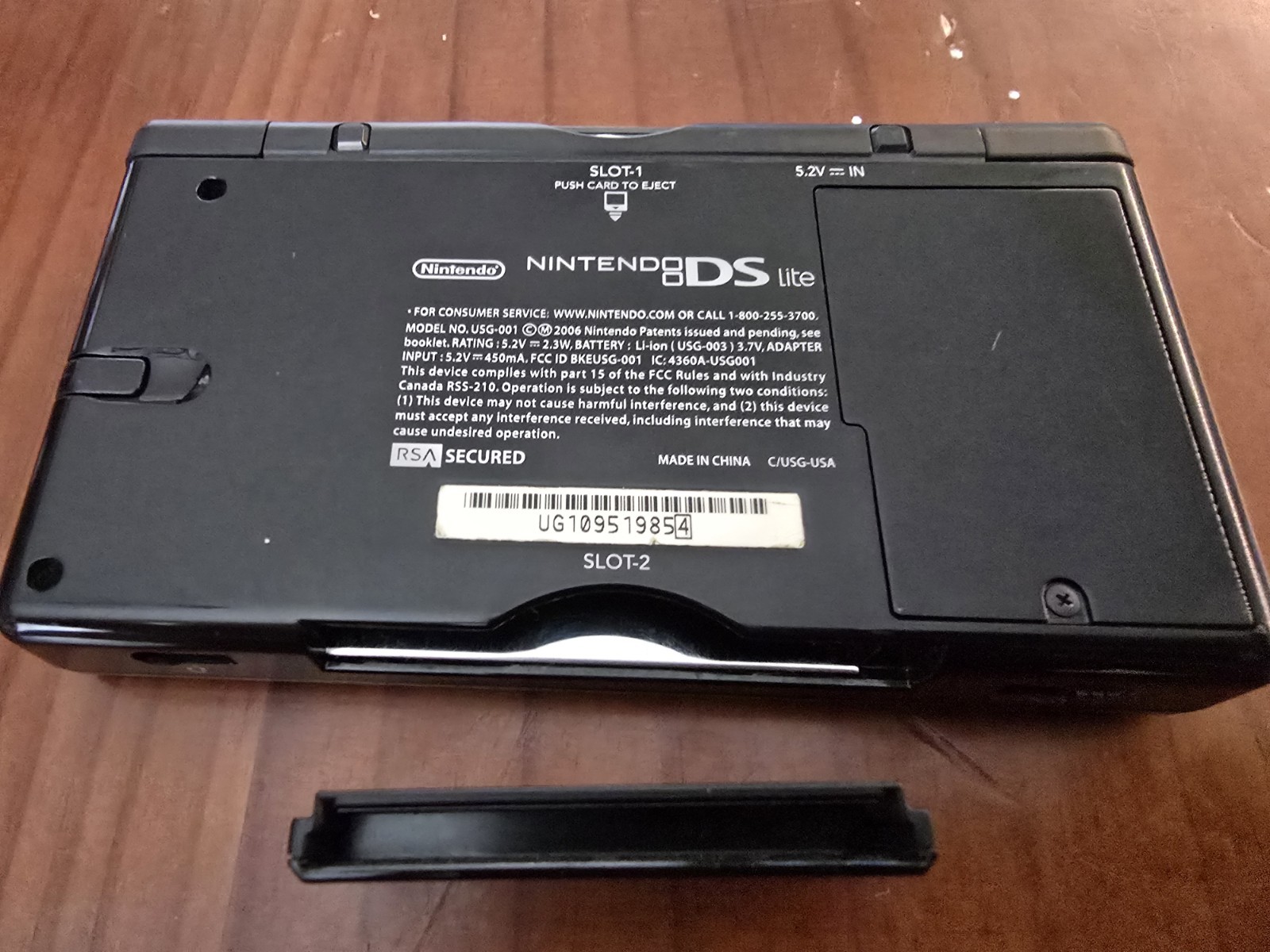 Nintendo DS Lite Handheld System – Cobalt/Black