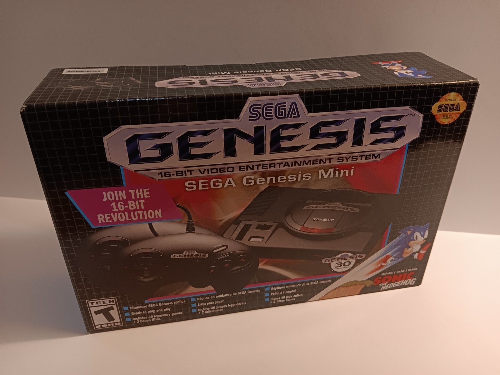 NEW! | SEGA Genesis Mini Home Game Console with Thin Protector