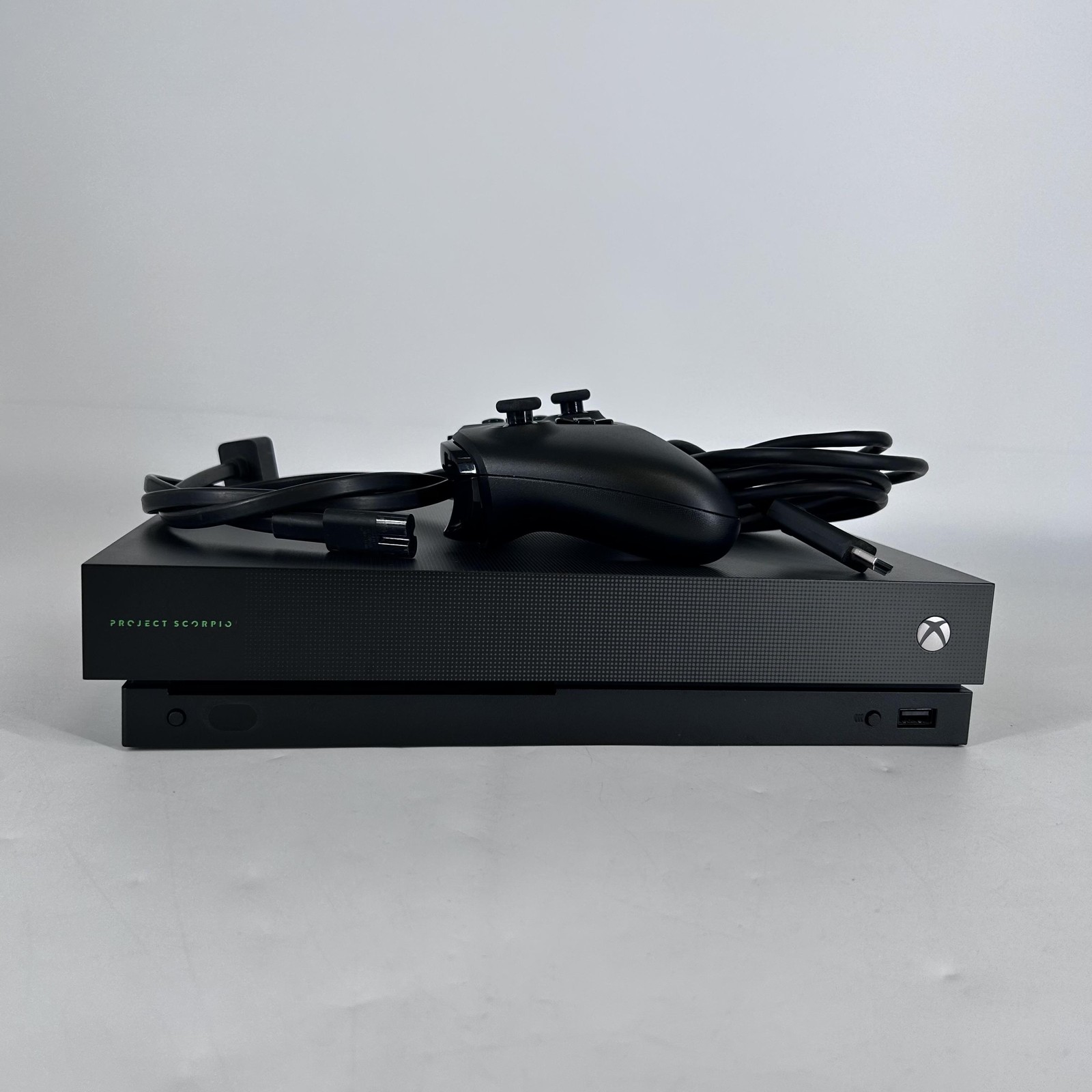 Microsoft Xbox One X Console Black 1TB Project Scorpio w/ HDMI – Very Good