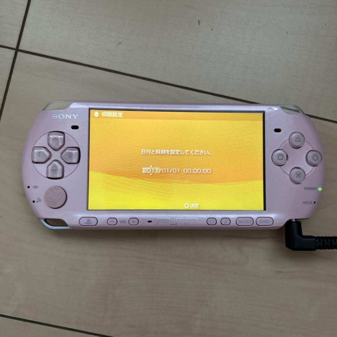 [ Mint ] PSP 3000 Blossom Pink Console Tested without Battery
