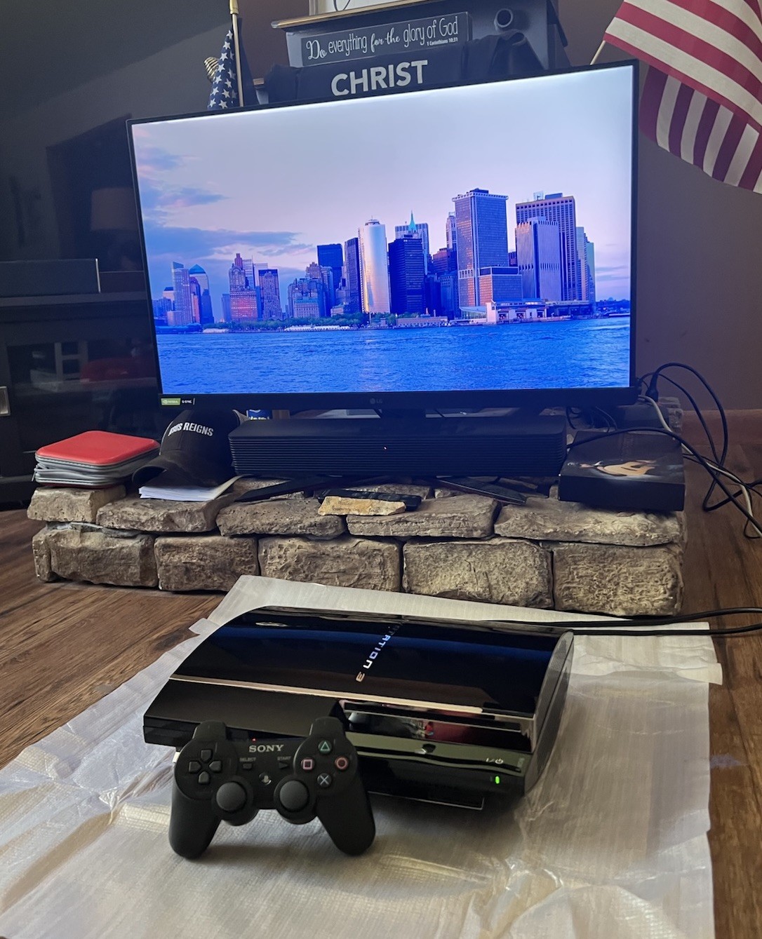 Sony PlayStation 3 PS3 Backwards Compatible Console Retail Display CECHA01 MINT