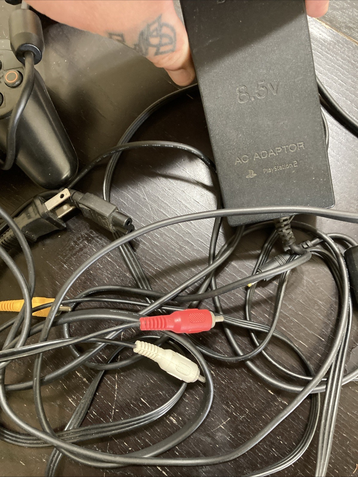 Sony PlayStation 2 PS2 Slim Console W Controller & Cords – Tested Working!!
