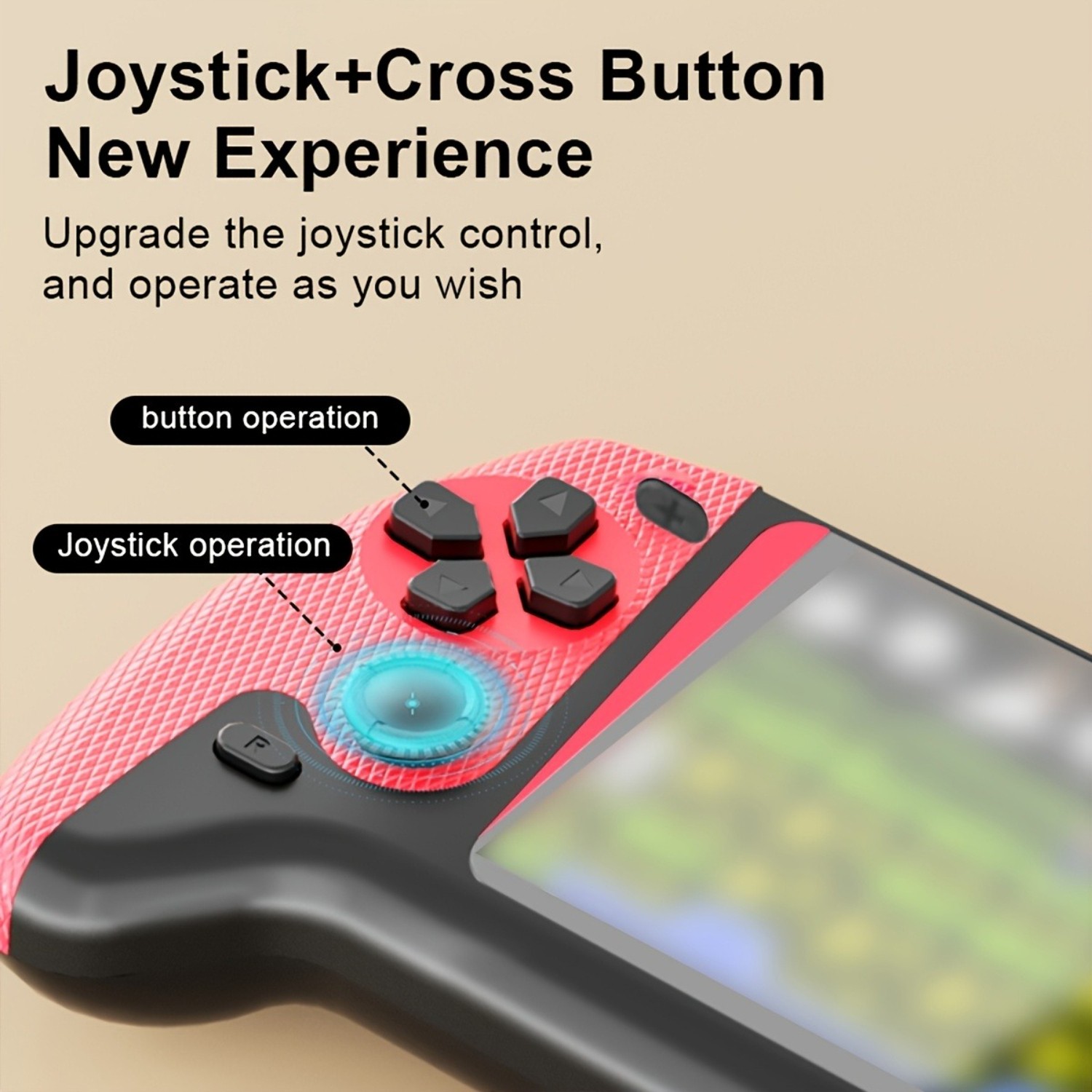 Retro Handheld Game Console 3.5″ Screen 500 Built-in Classic Games Portable