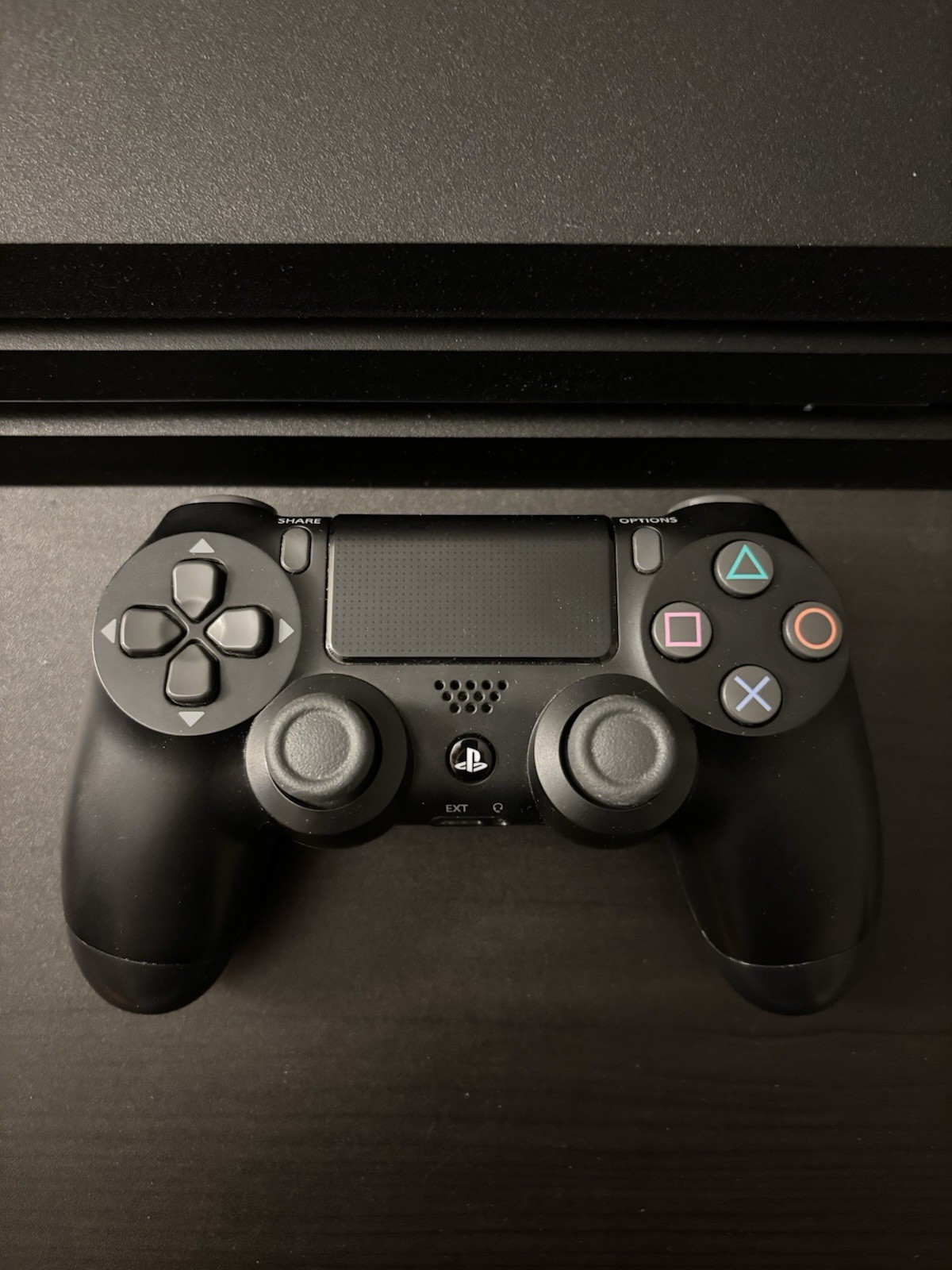 PS4 Pro Console with Cables and Controller-Broken HDMI Port-For Parts or Repair