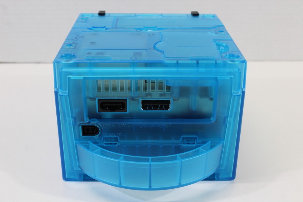 Nintendo Gamecube Clear Ice Blue Console Controller AC AV MemoryCard NTSC-U/C US